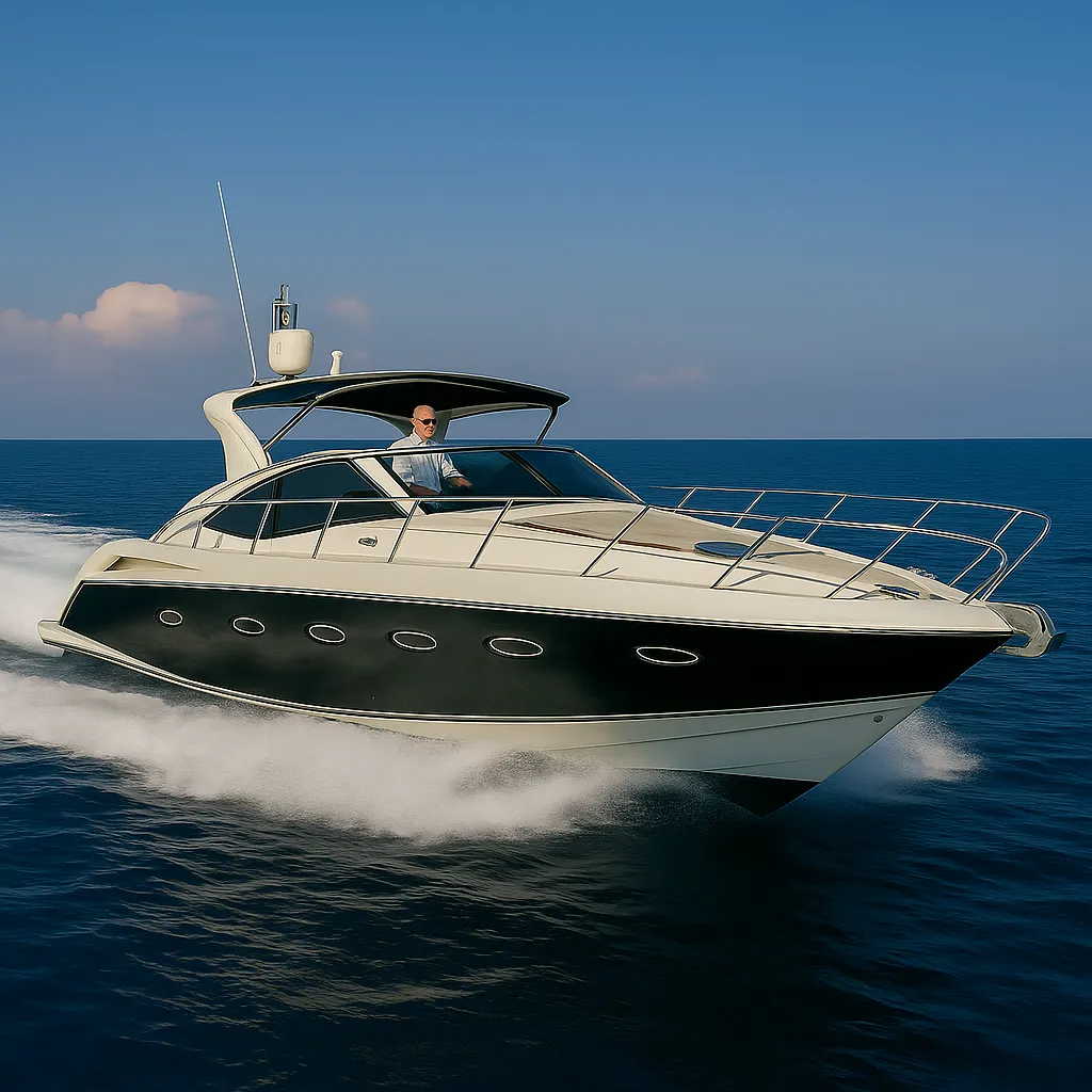 Yachts Sunseeker 15m avec capitaine